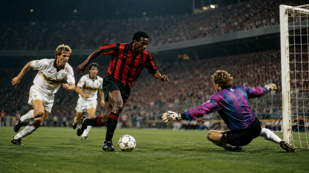 Jay-Jay Okocha legendás csele Oliver Kahn ellen 1993-ban